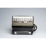 A 'Hohner Vox' chromatic accordion with piano keyboard, ca. 1960