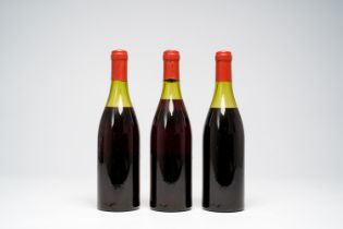 Three bottles of Clos de la Roche, Domaine Ponsot, 1973