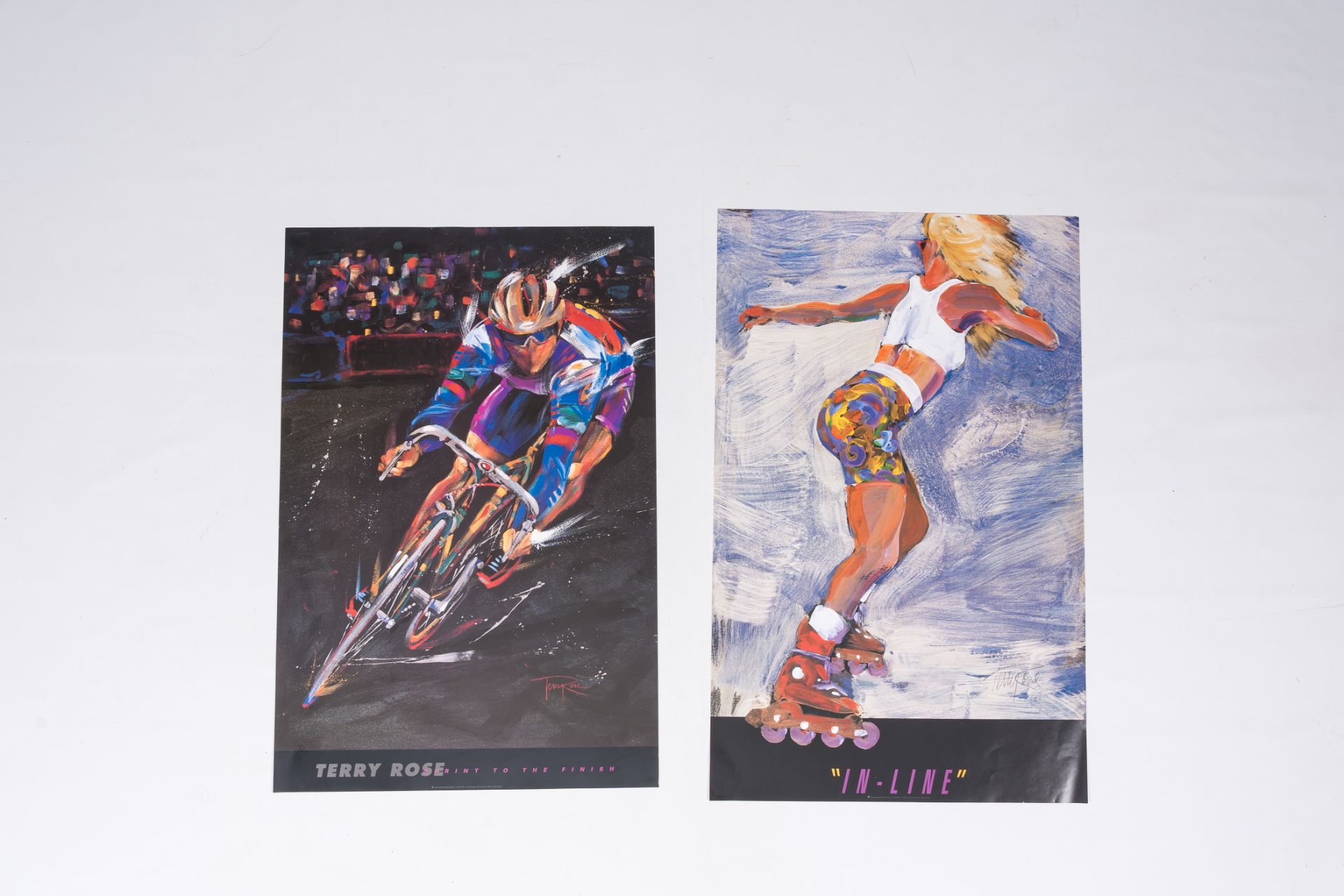 Terry Rose (1939): Four various posters with sports - Image 4 of 9