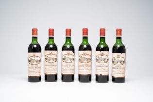 Six bottles of Chateau Chasse-Spleen, 1966