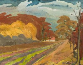 Armand Vanderlick (1897-1985): Autumn landscape, oil on canvas