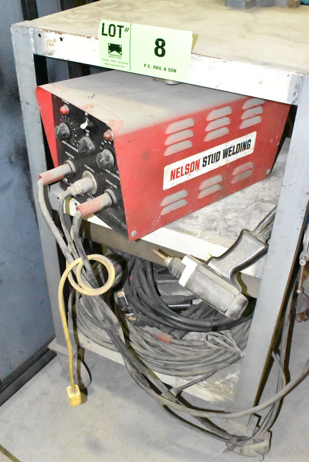 NELSON NSA-80A STUD WELDER WITH CART S/N: N/A - Image 4 of 4