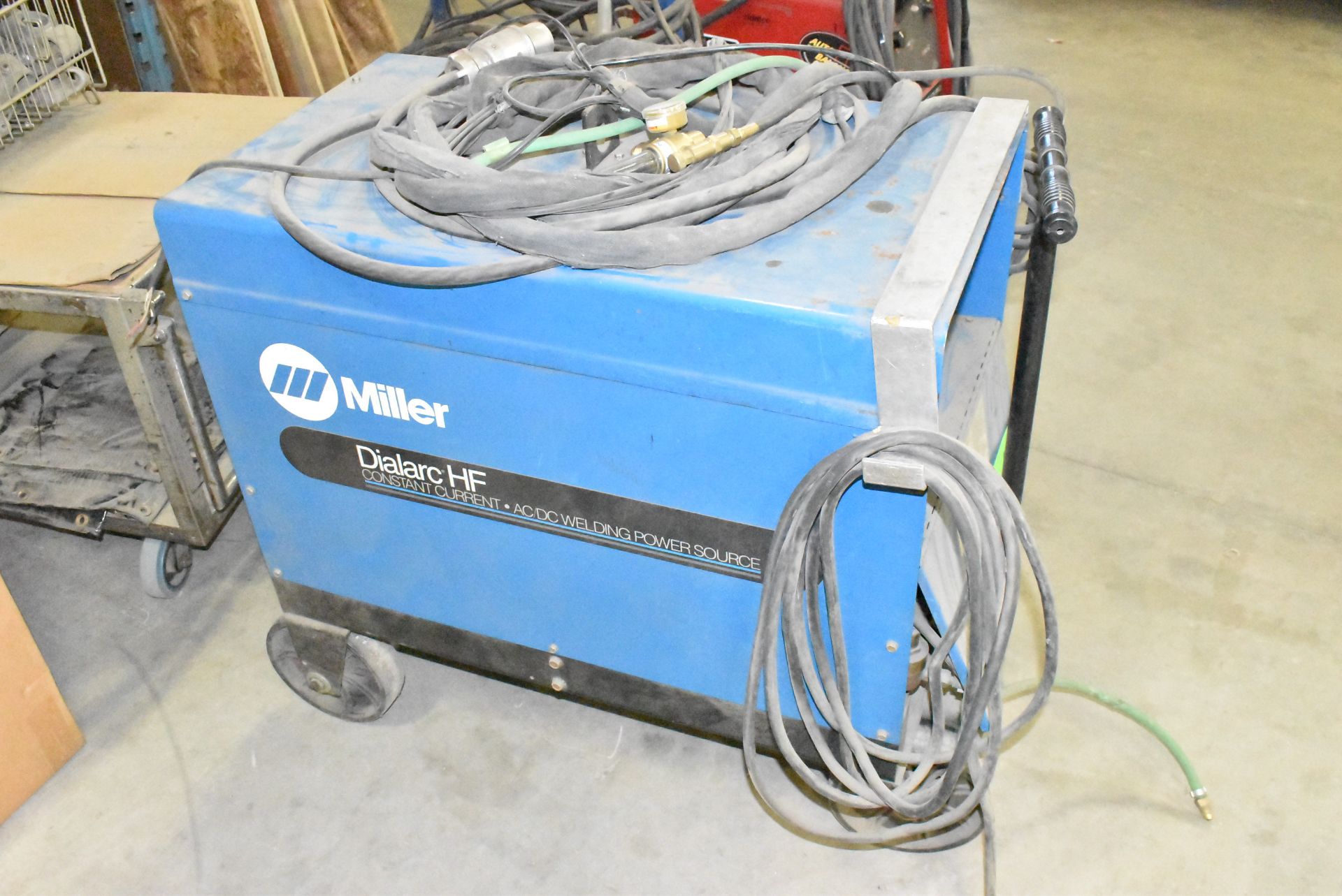 MILLER DIALARC HF AC/DC ARC WELDER S/N: KD498668 - Image 6 of 6