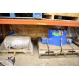 LOT/ CONTENTS OF SHELF CONSISTING OF COMPACTOR ROLLER HOUSING AND 1" CHECK VALVE (CI) [RIGGING FEE
