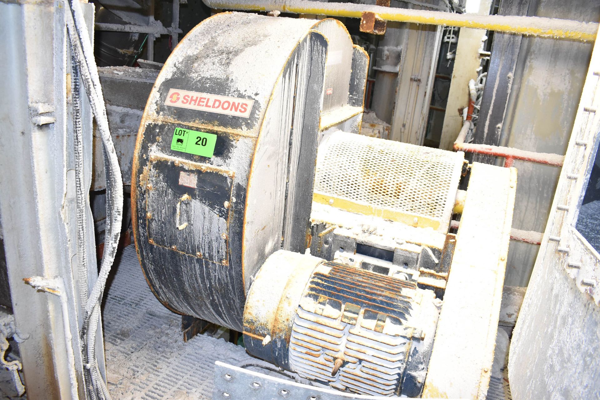 SHELDONS ENGINEERING BLOWER, S/N N/A (CI) [RIGGING FEE FOR LOT #20 - $4000 CAD PLUS APPLICABLE - Image 3 of 3