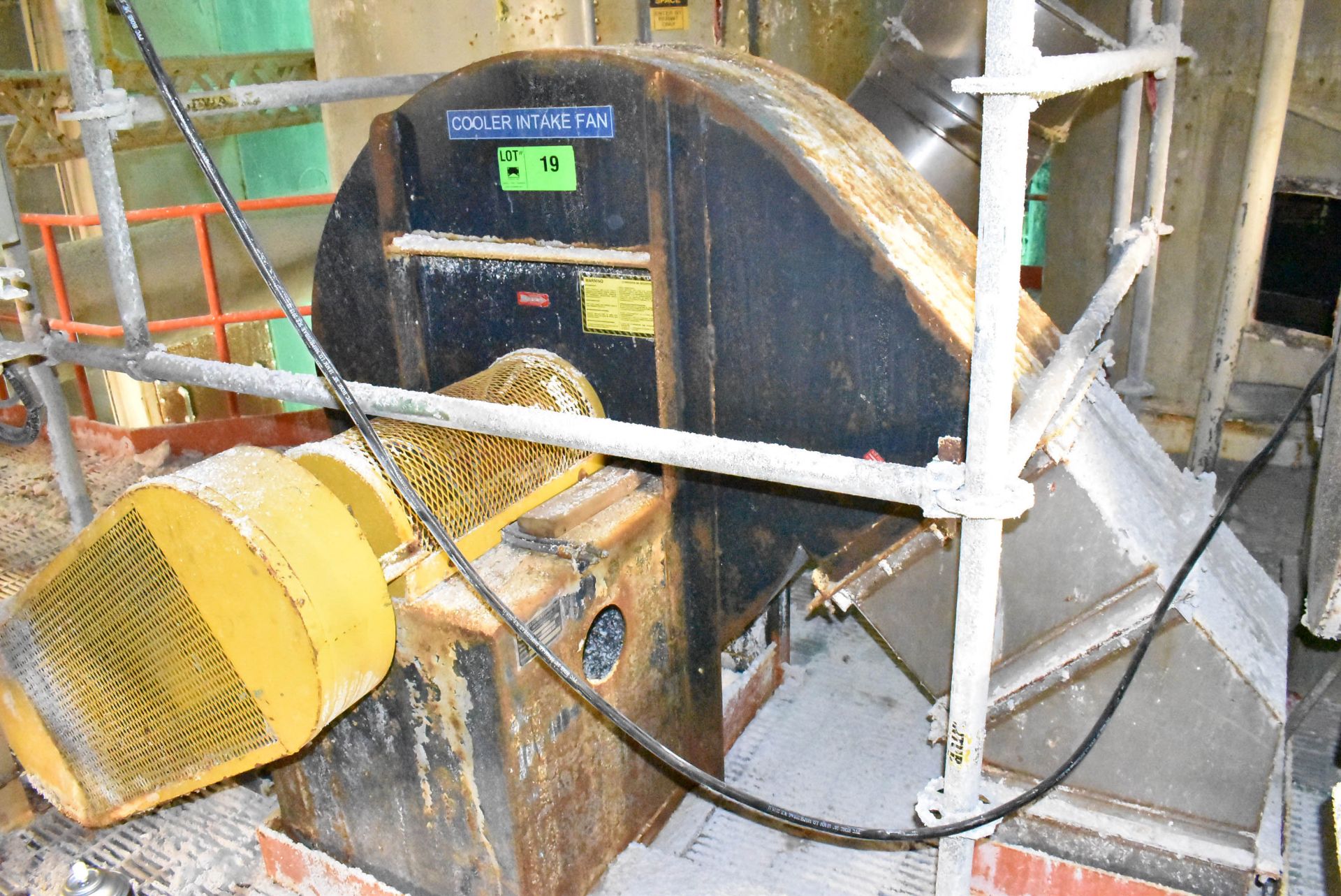 SHELDONS ENGINEERING 9021 XS BLOWER, S/N 14-2344 (CI) [RIGGING FEE FOR LOT #19 - $4000 CAD PLUS