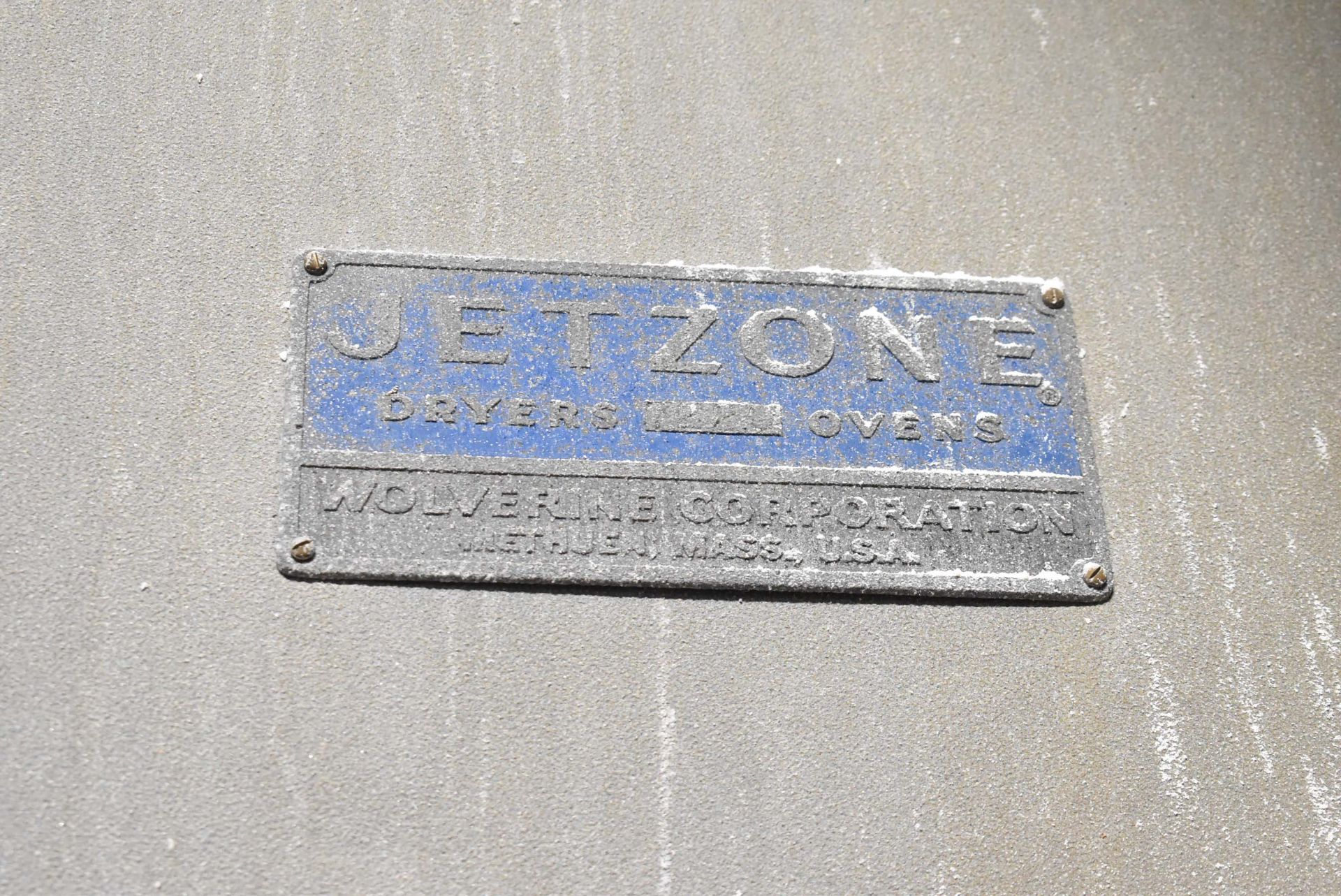 JETZONE FLUIDIZED BED DRYER/COOLER, S/N N/A (CI) [RIGGING FEE FOR LOT #15 - $8500 CAD PLUS - Image 3 of 4