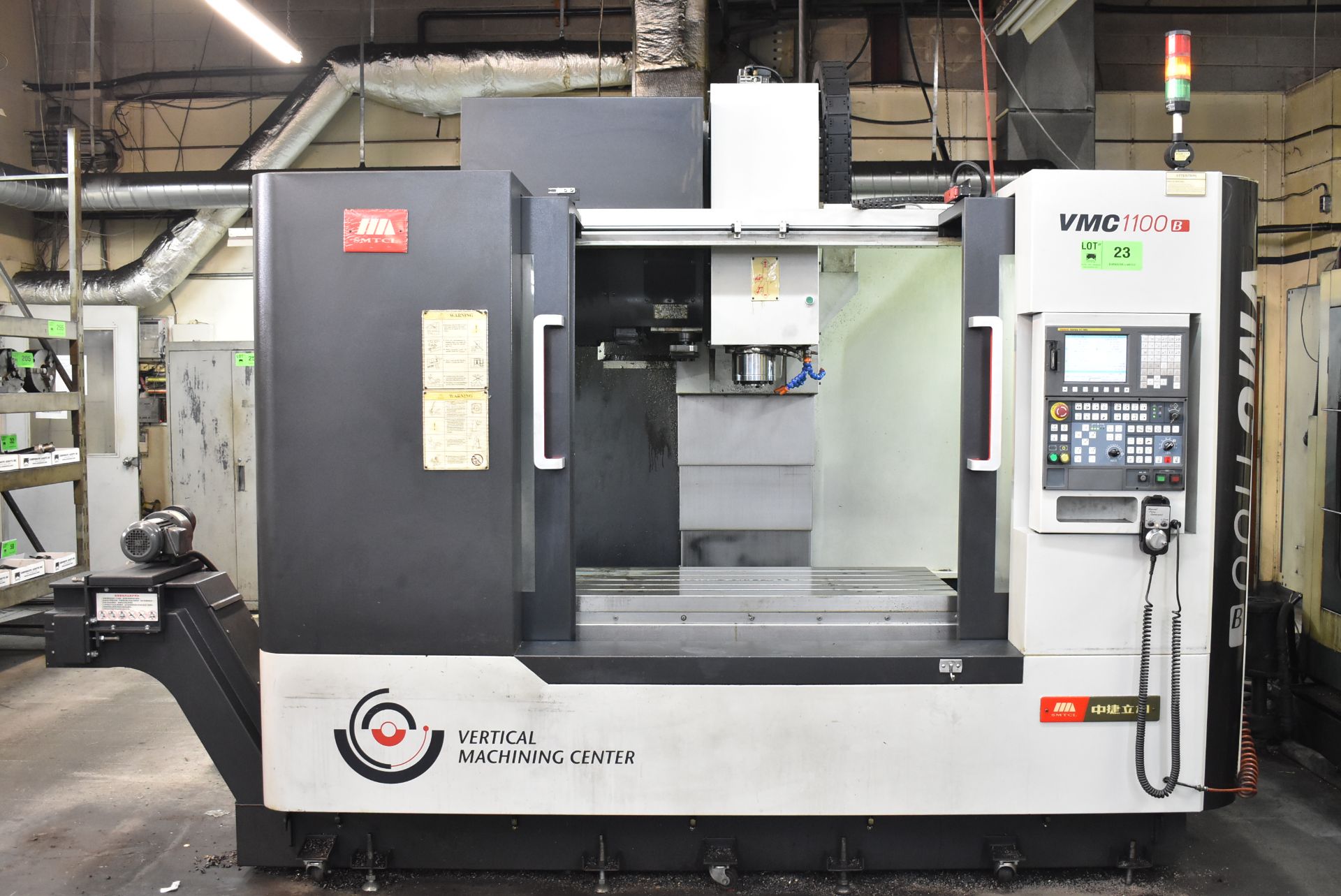 SMTCL (2012) 1100B CNC VERTICAL MACHINING CENTER WITH FANUC SERIES OI-MD CNC CONTROL, 24" X 51" T-