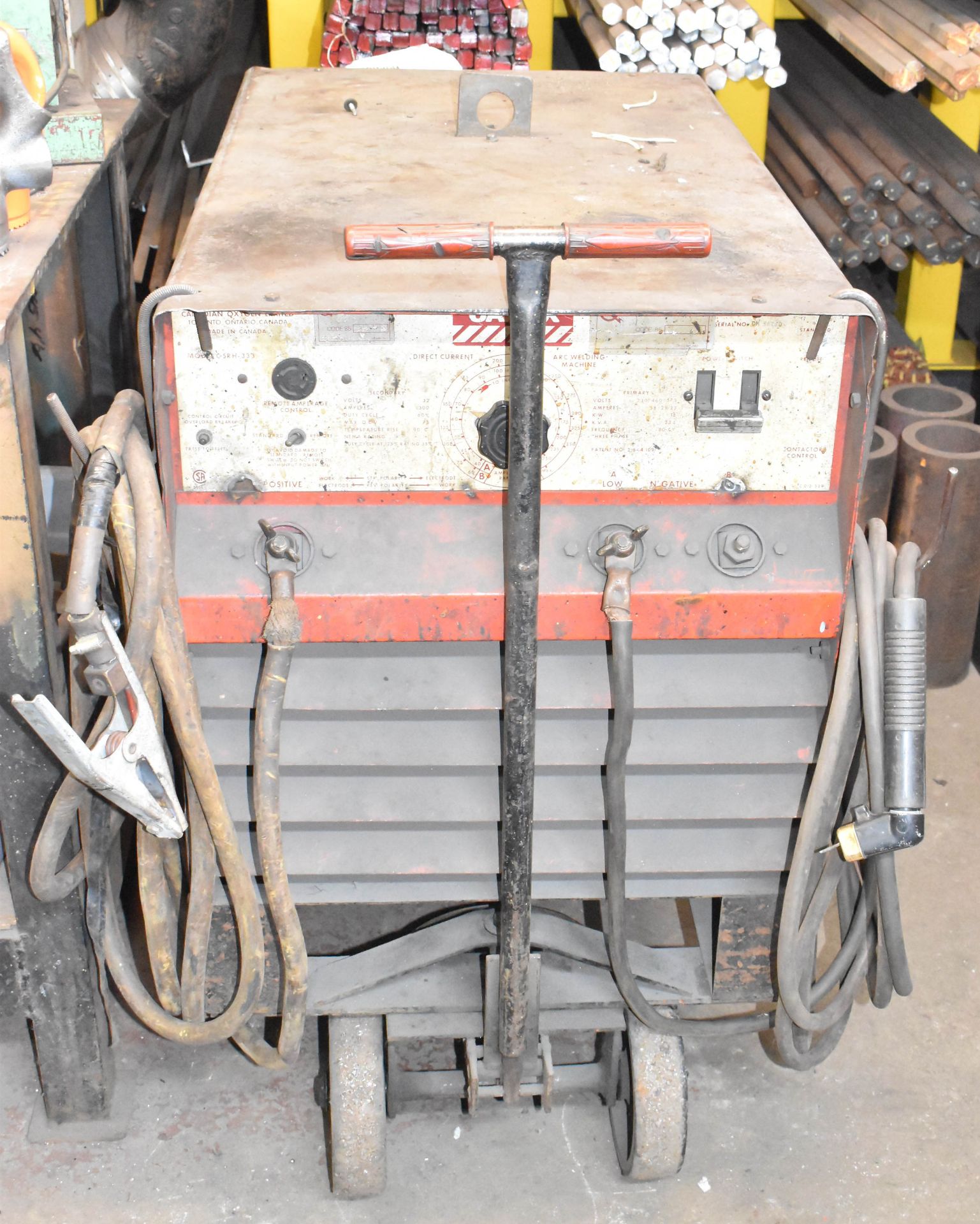 CANOX C-SRH-333 STICK WELDER WITH CABLES AND GUN, S/N CM58260 (LOCATED AT 5830 AV. ANDOVER, MONT-