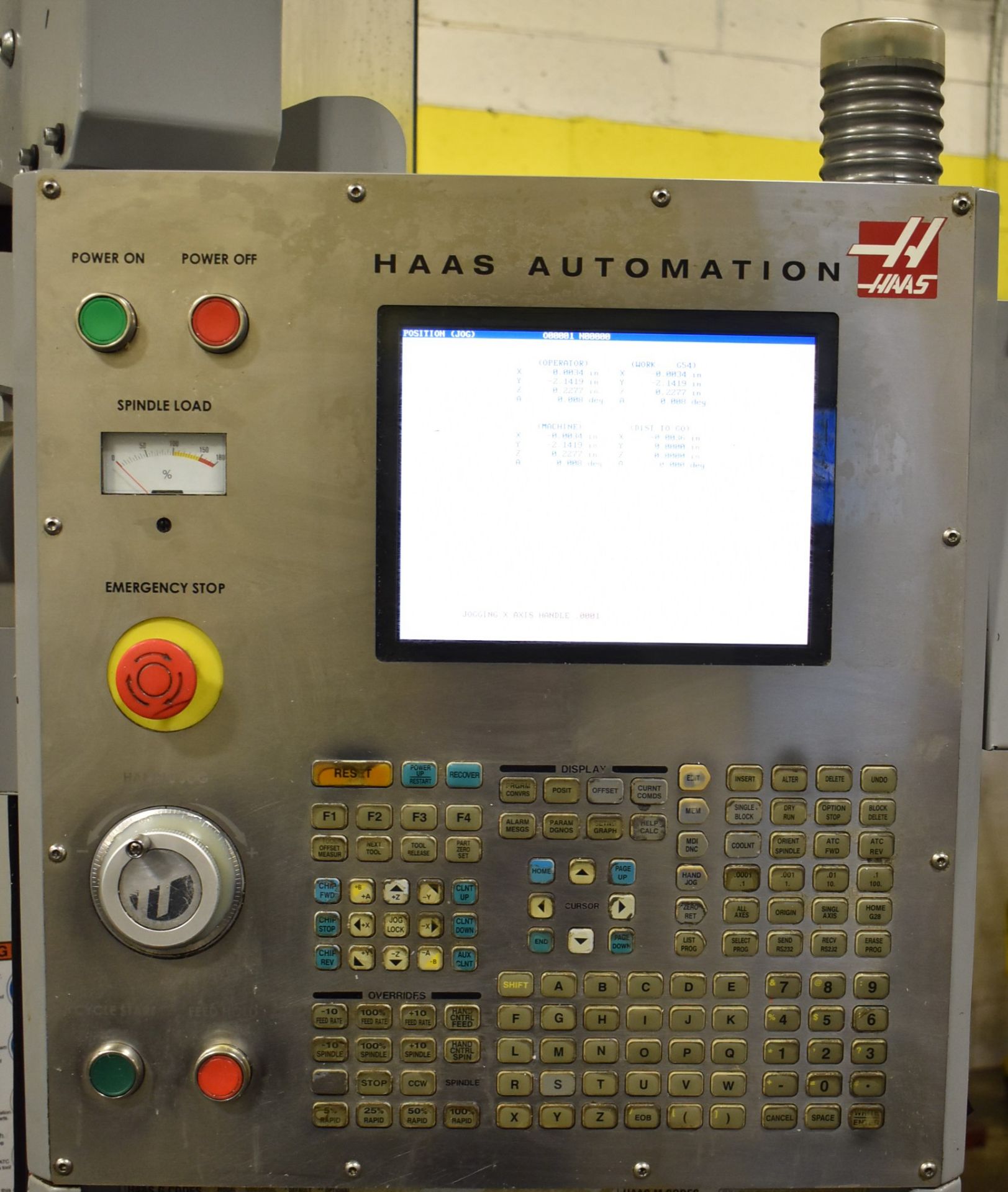 HAAS VF-2SS CNC VERTICAL MACHINING CENTER WITH HAAS CNC CONTROL, 14" X 36" TABLE, TRAVELS: X-30", - Image 2 of 8