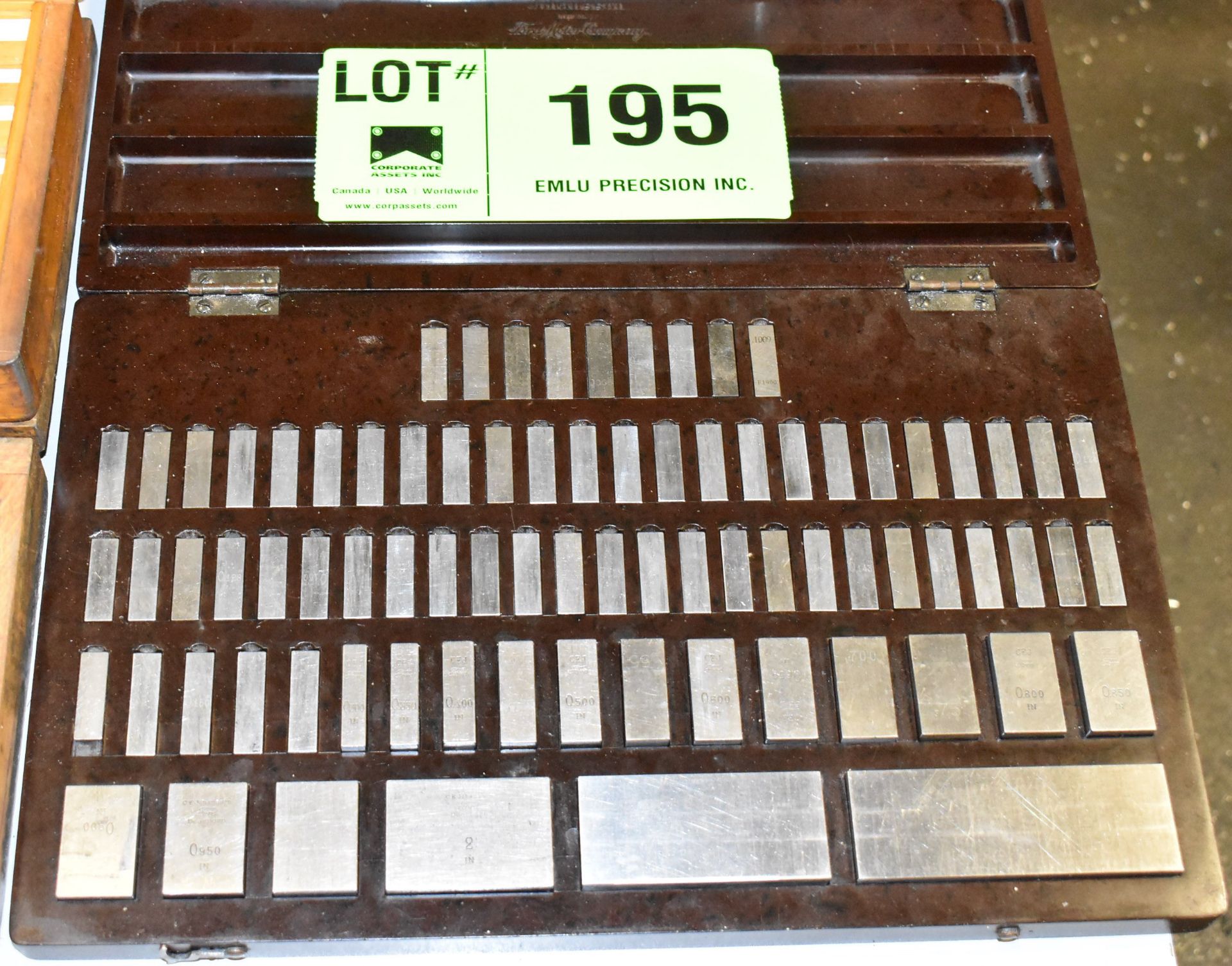 BLOCK GAUGE SET, S/N N/A