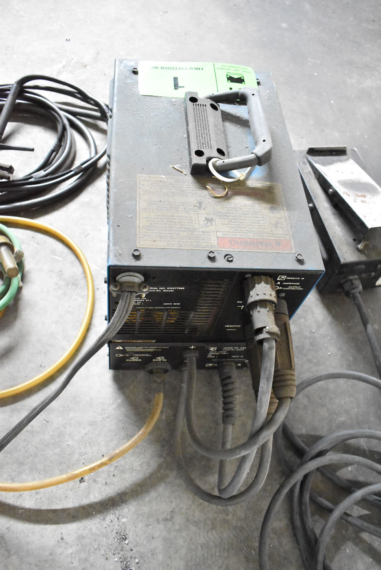 MILLER MAXSTAR 152 27.1 AMP TIG WELDER WITH CABLES & GUN, S/N 903344 - Image 3 of 7