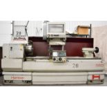 HARRISON 600 ALPHA 550 CNC UNIVERSAL LATHE WITH GE HARRISON FANUC CNC CONTROL, 26" SWING OVER BED,