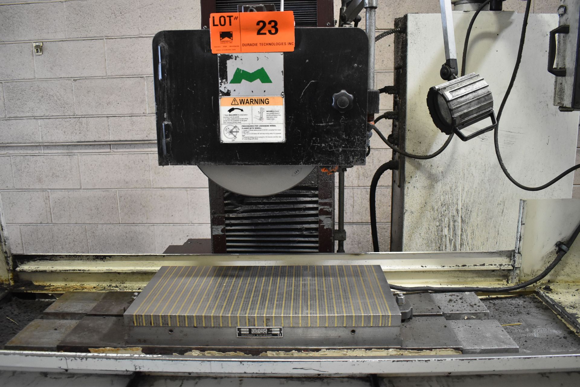 CHEVALIER FSG-1224ADII AUTOMATIC HYDRAULIC SURFACE GRINDER WITH 13" GRINDING WHEEL, 24" X 12" - Image 3 of 8