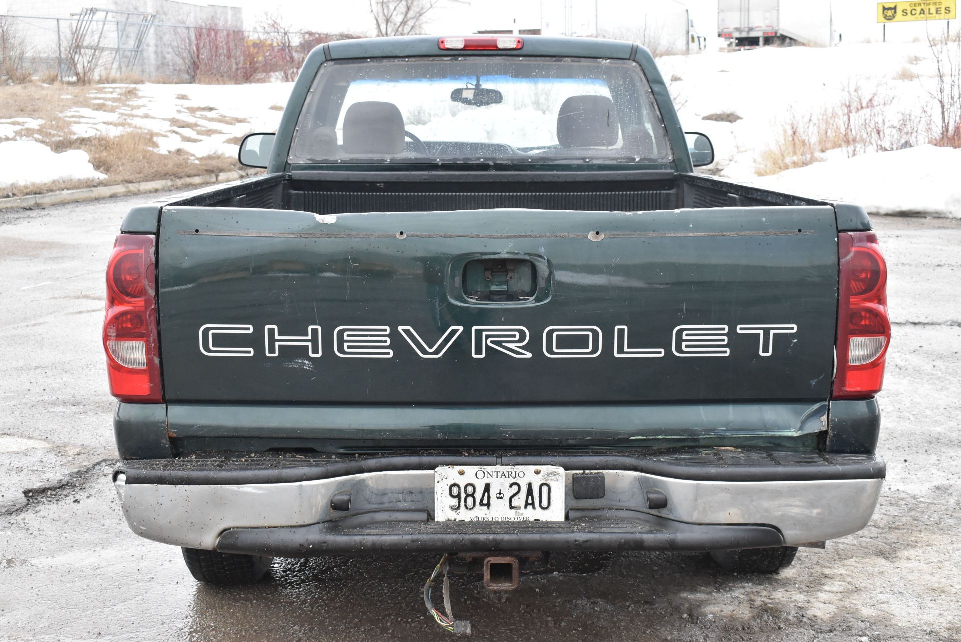 CHEVROLET (2003) SILVERADO 1500 PICKUP TRUCK WITH 4.3L 6 CYL. GAS ENGINE, AUTOMATIC TRANSMISSION, - Image 4 of 12