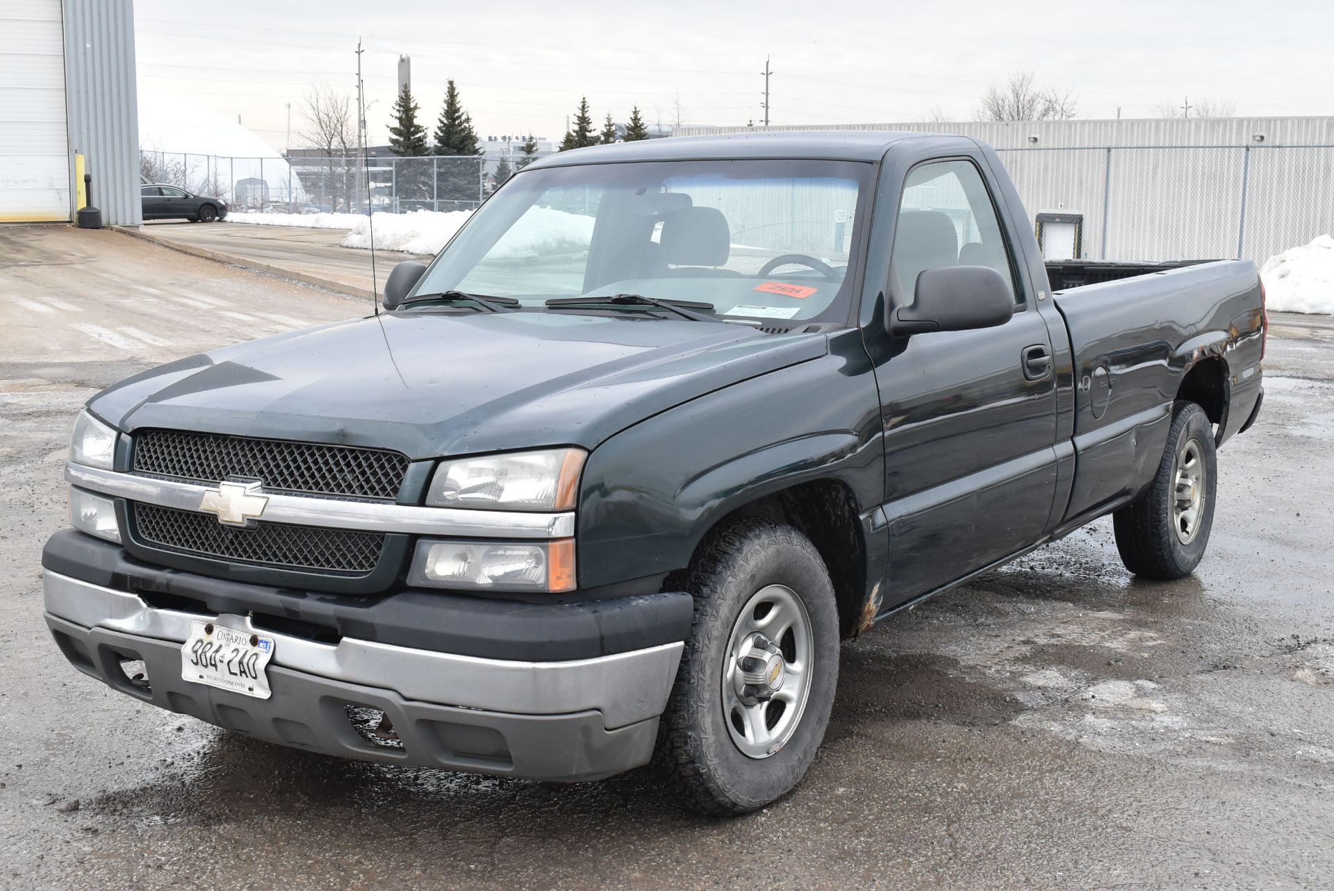 CHEVROLET (2003) SILVERADO 1500 PICKUP TRUCK WITH 4.3L 6 CYL. GAS ENGINE, AUTOMATIC TRANSMISSION,