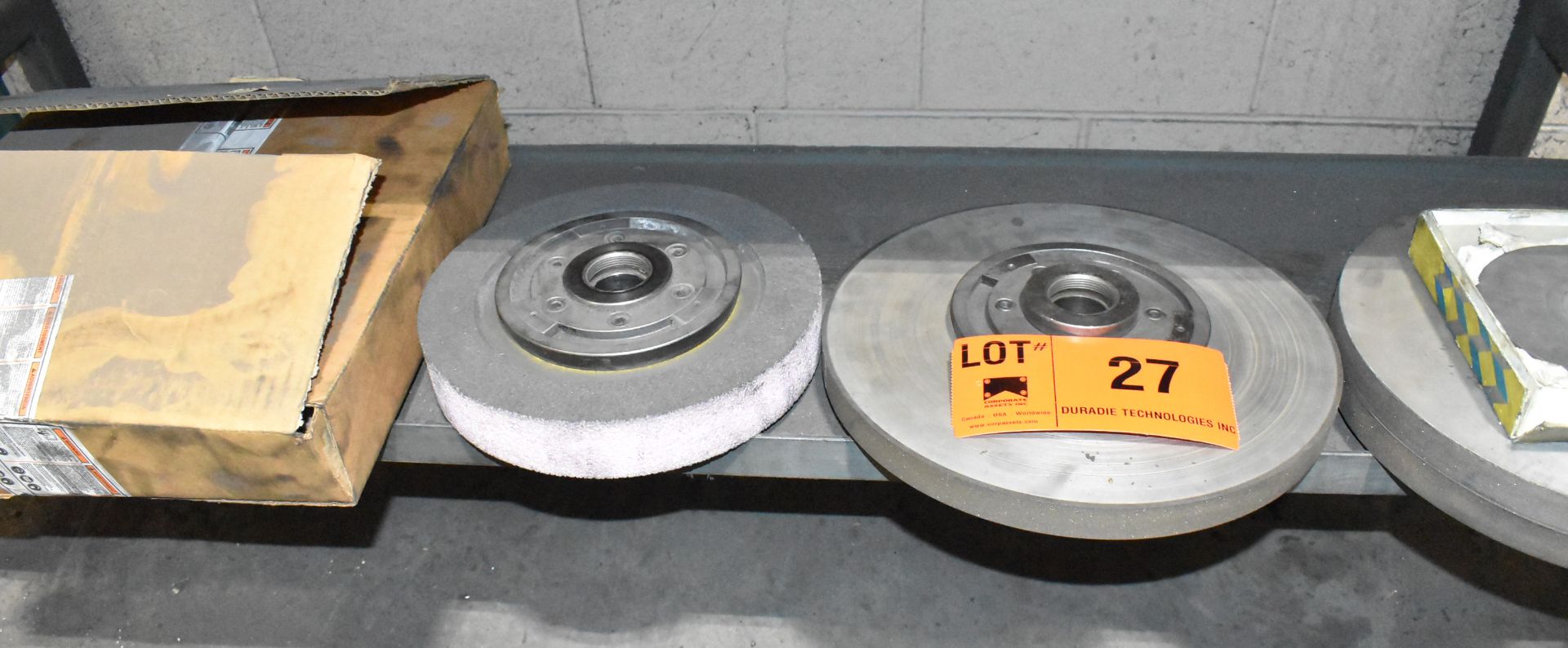 LOT/ DIAMOND GRINDING WHEELS & HUBS - Image 3 of 4