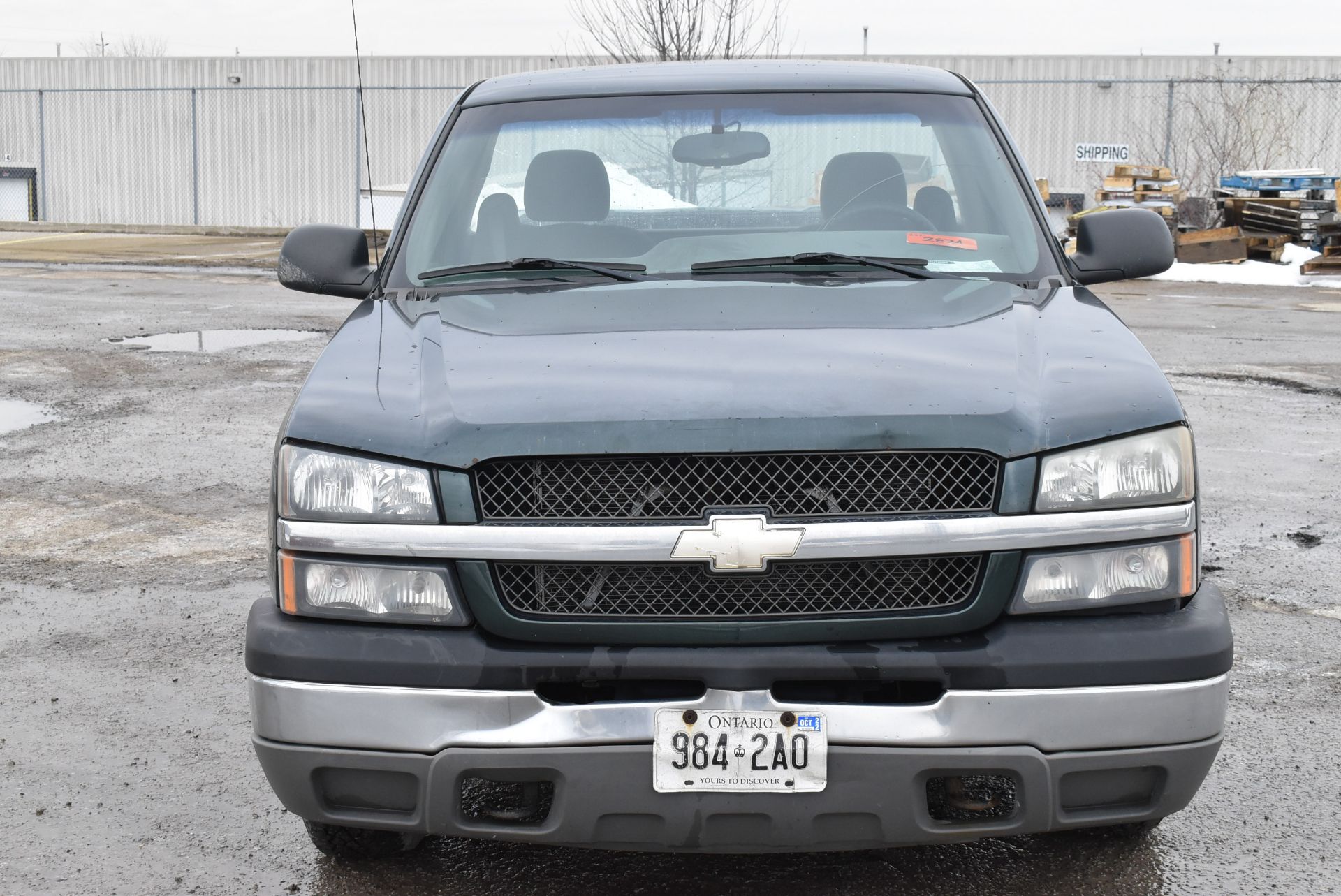 CHEVROLET (2003) SILVERADO 1500 PICKUP TRUCK WITH 4.3L 6 CYL. GAS ENGINE, AUTOMATIC TRANSMISSION, - Image 3 of 12