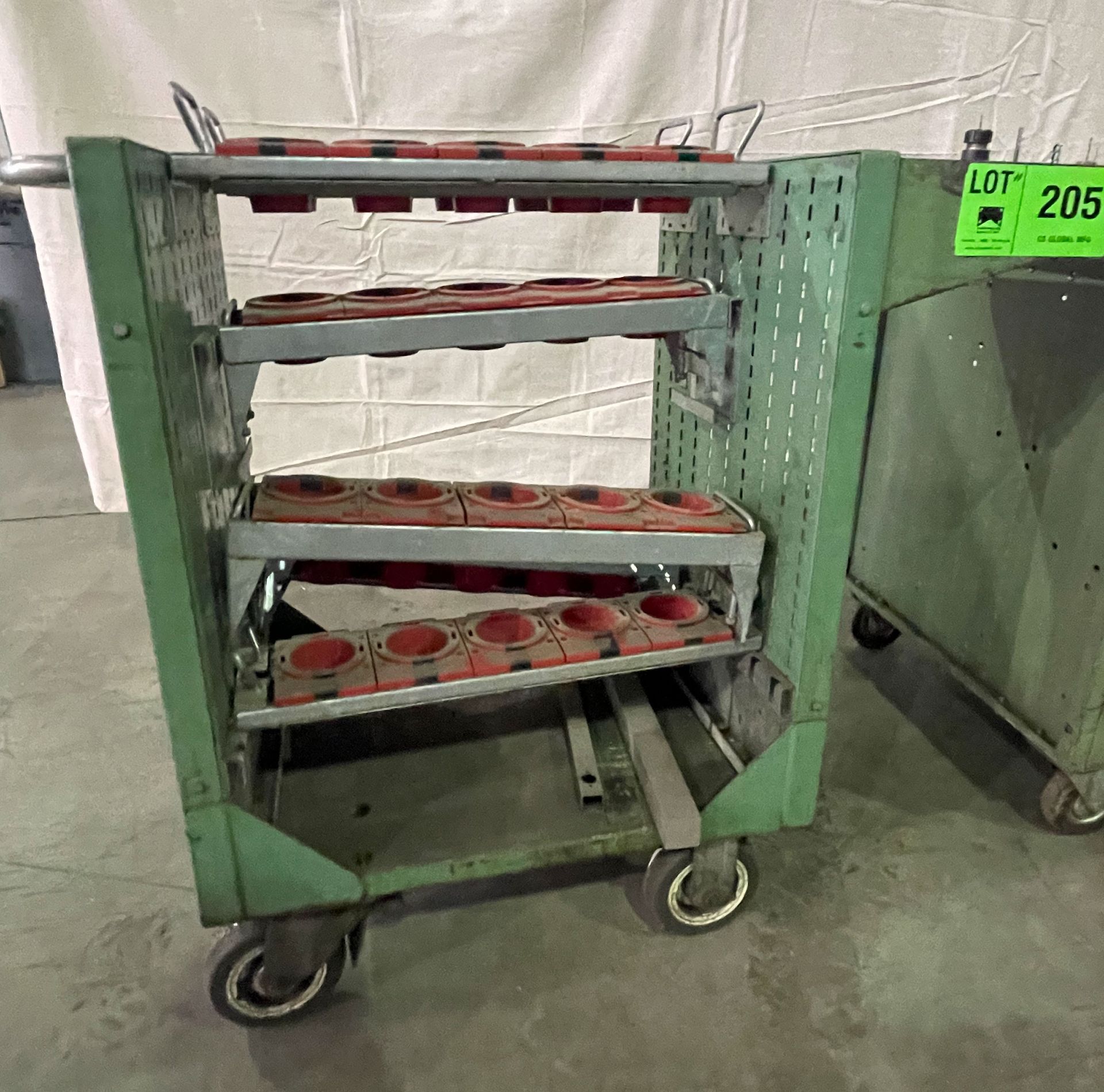 LOT/ (2) 50 TAPER ROLLING TOOL CARTS (NO CONTENTS)