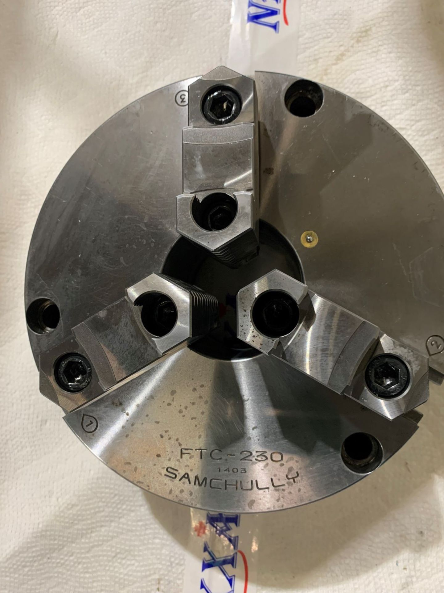 SAMCHULLY TR-250FF 4TH AND 5TH AXIS WITH TRAVELS: A-180 DEG IN 0.01 DEG INCREMENTS, B-90 DEG IN 0.01 - Image 6 of 6