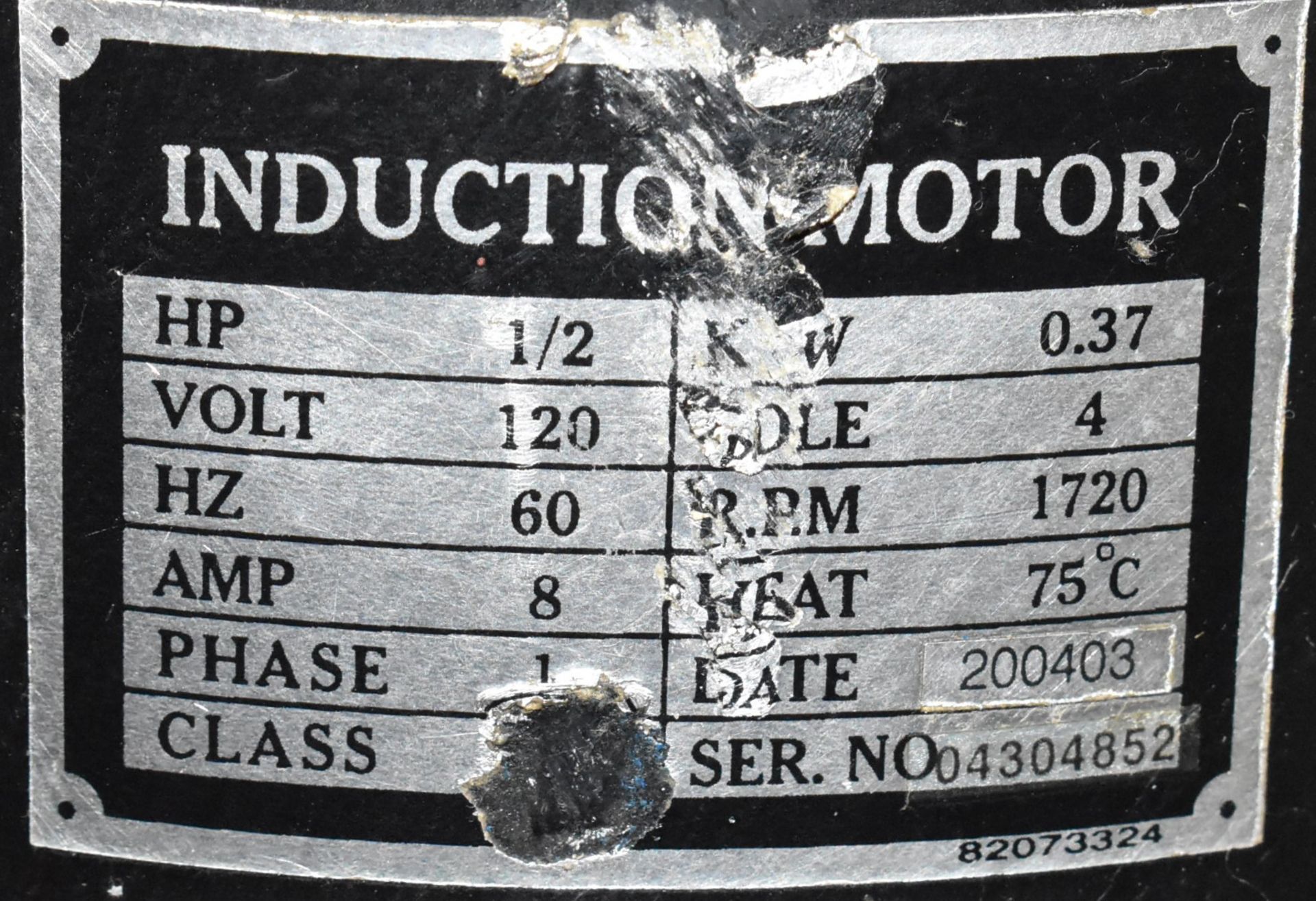 ADVANCE DRILL PRESS WITH _ HP MOTOR, S/N N/A [RIGGING FEE FOR LOT #5 - $25 CAD PLUS APPLICABLE - Image 3 of 3