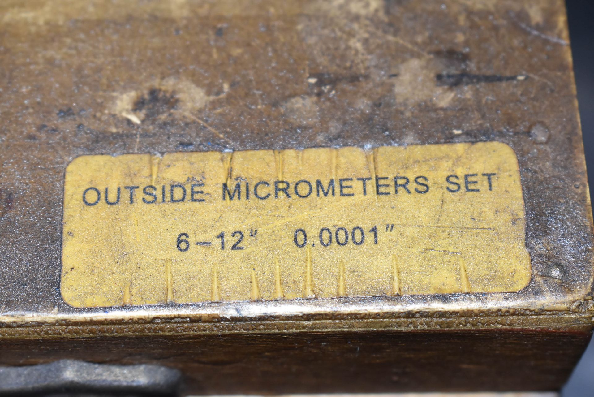 OUTSIDE MICROMETER SET, S/N N/A [RIGGING FEE FOR LOT #81 - $10 CAD PLUS APPLICABLE TAXES] - Image 4 of 4