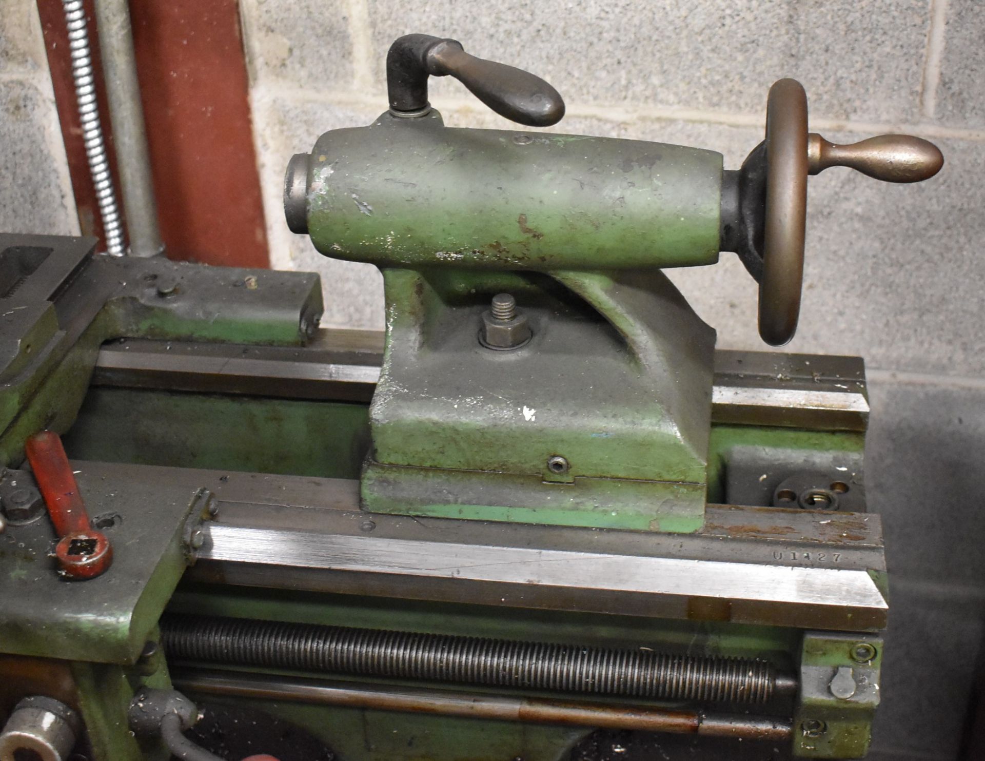 STANDARD-MODERN TOOL ROOM LATHE WITH 10" SWING OVER BED, 24" BETWEEN CENTERS, 1" SPINDLE BORE, - Image 5 of 7