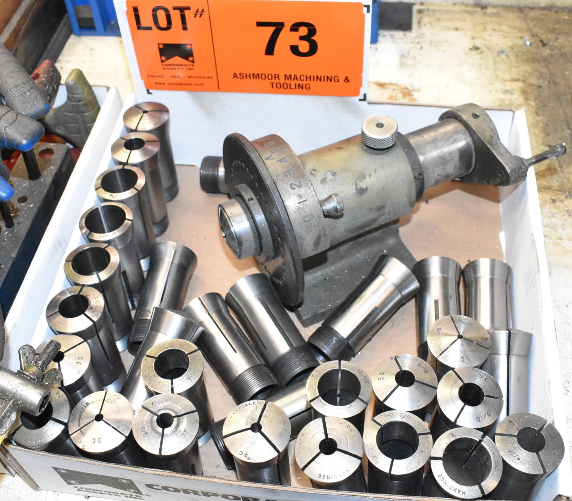 LOT/ COLLET INDEXER WITH 5C COLLETS