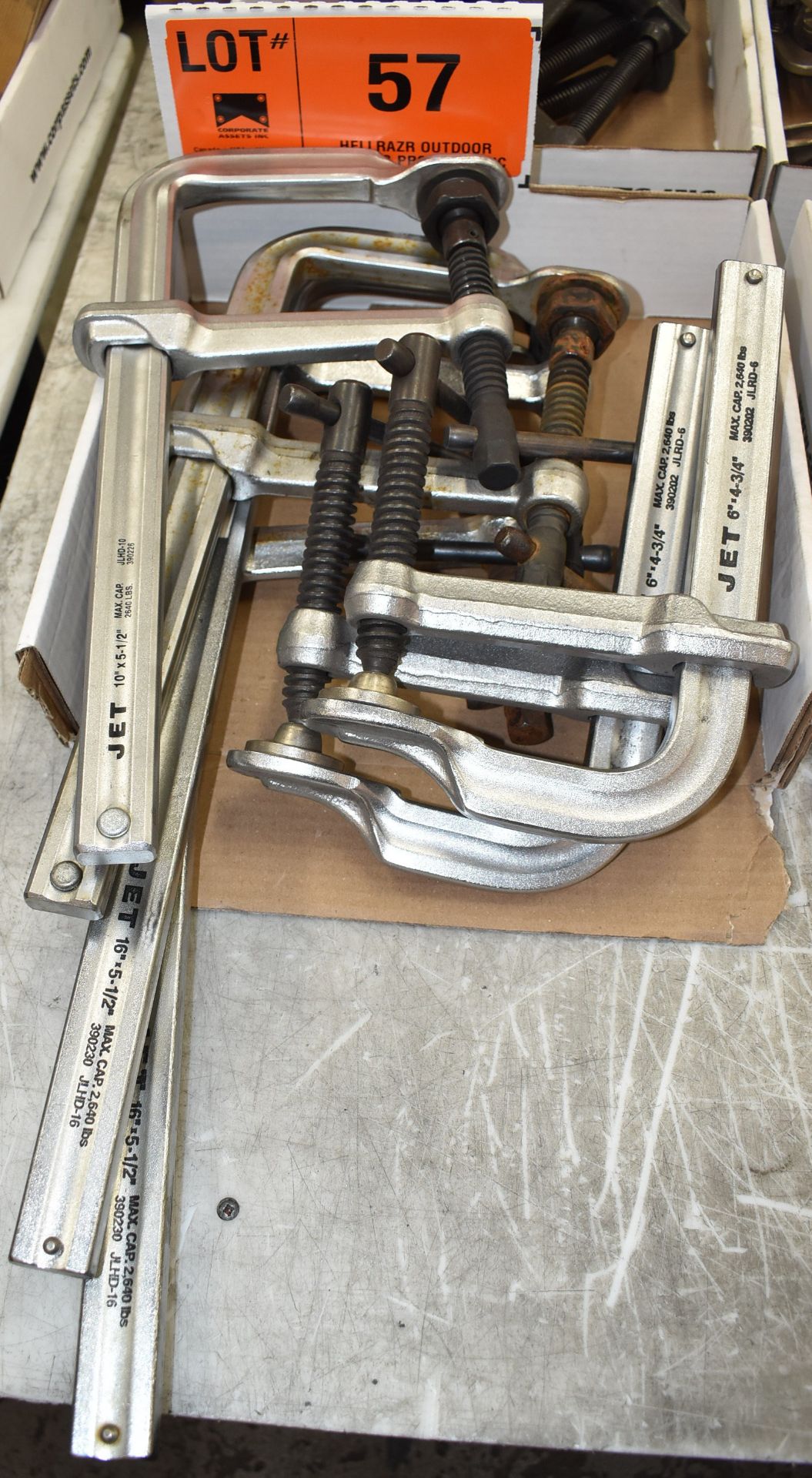 LOT/ JET BESSEY-STYLE BAR CLAMPS