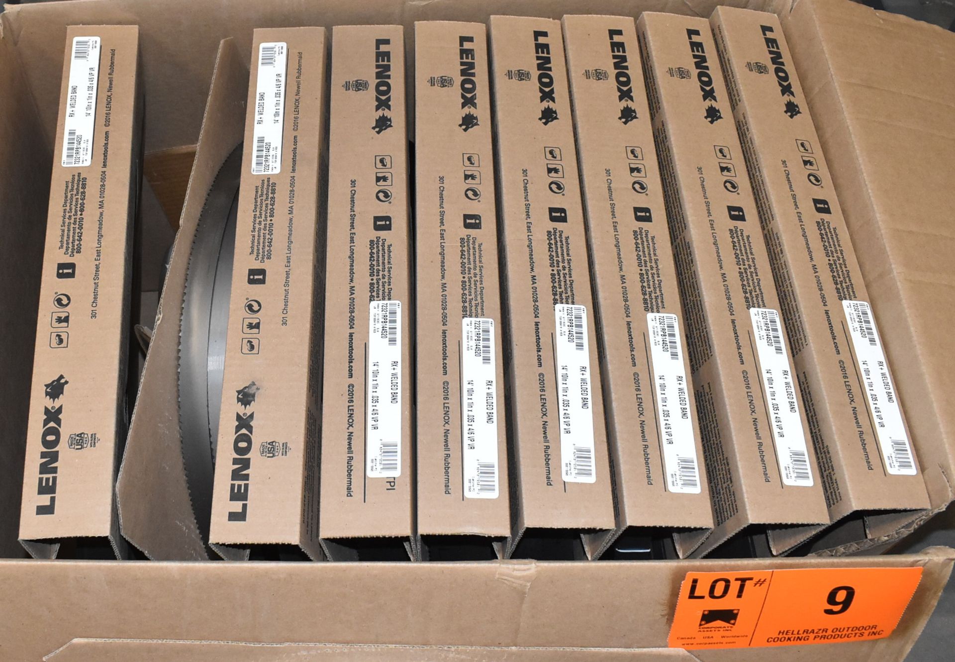 LOT/ LENNOX RX+ WELDED BAND 14'10"X1"X0.035X4/6 VP VR BAND SAW BLADES (NEW IN BOX) - Image 3 of 4