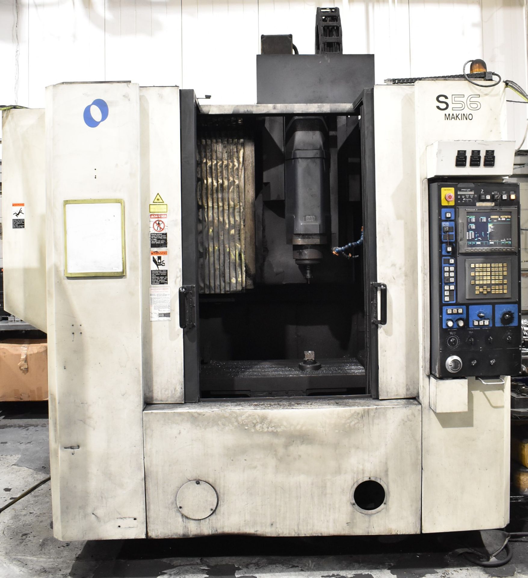 MAKINO (2005) S56 HIGH SPEED CNC VERTICAL MACHINING CENTER WITH PROFESSIONAL 3 CNC CONTROL, 19.75" X