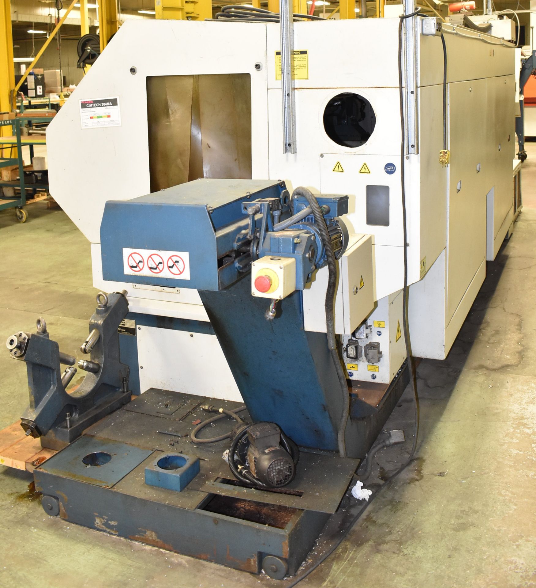 ROMI (2009) M.27 FLATBED CNC LATHE WITH GE FANUC SERIES 21I-TB CNC CONTROL, 16" 3-JAW CHUCK, 27" - Image 12 of 15