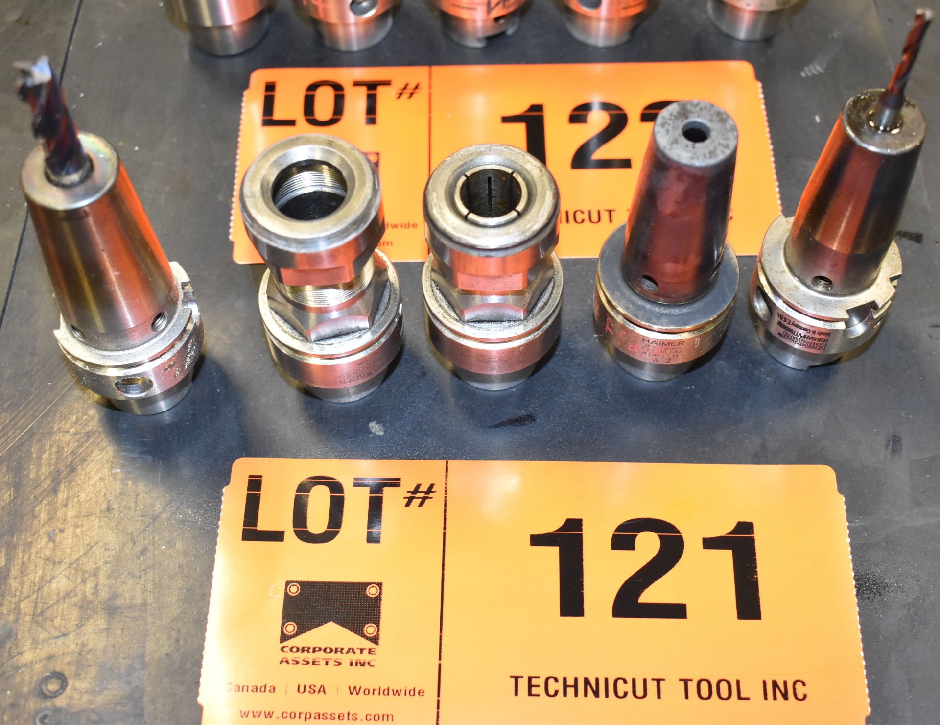 LOT/ (5) HSK 40 TOOL HOLDERS (LOCATED AT 2285 AMBASSADOR DR, WINDSOR, ON)