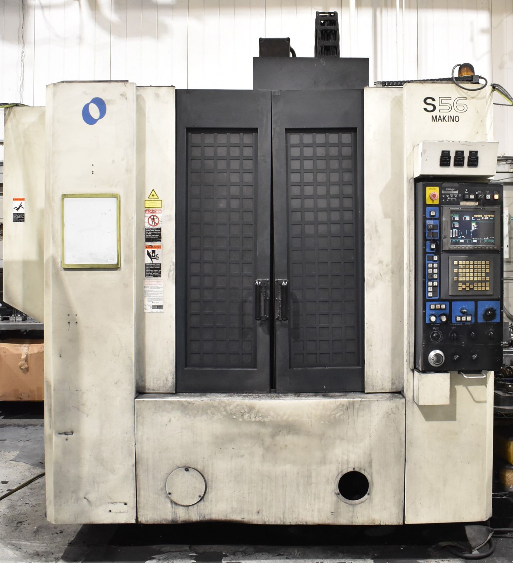 MAKINO (2005) S56 HIGH SPEED CNC VERTICAL MACHINING CENTER WITH PROFESSIONAL 3 CNC CONTROL, 19.75" X - Image 2 of 18