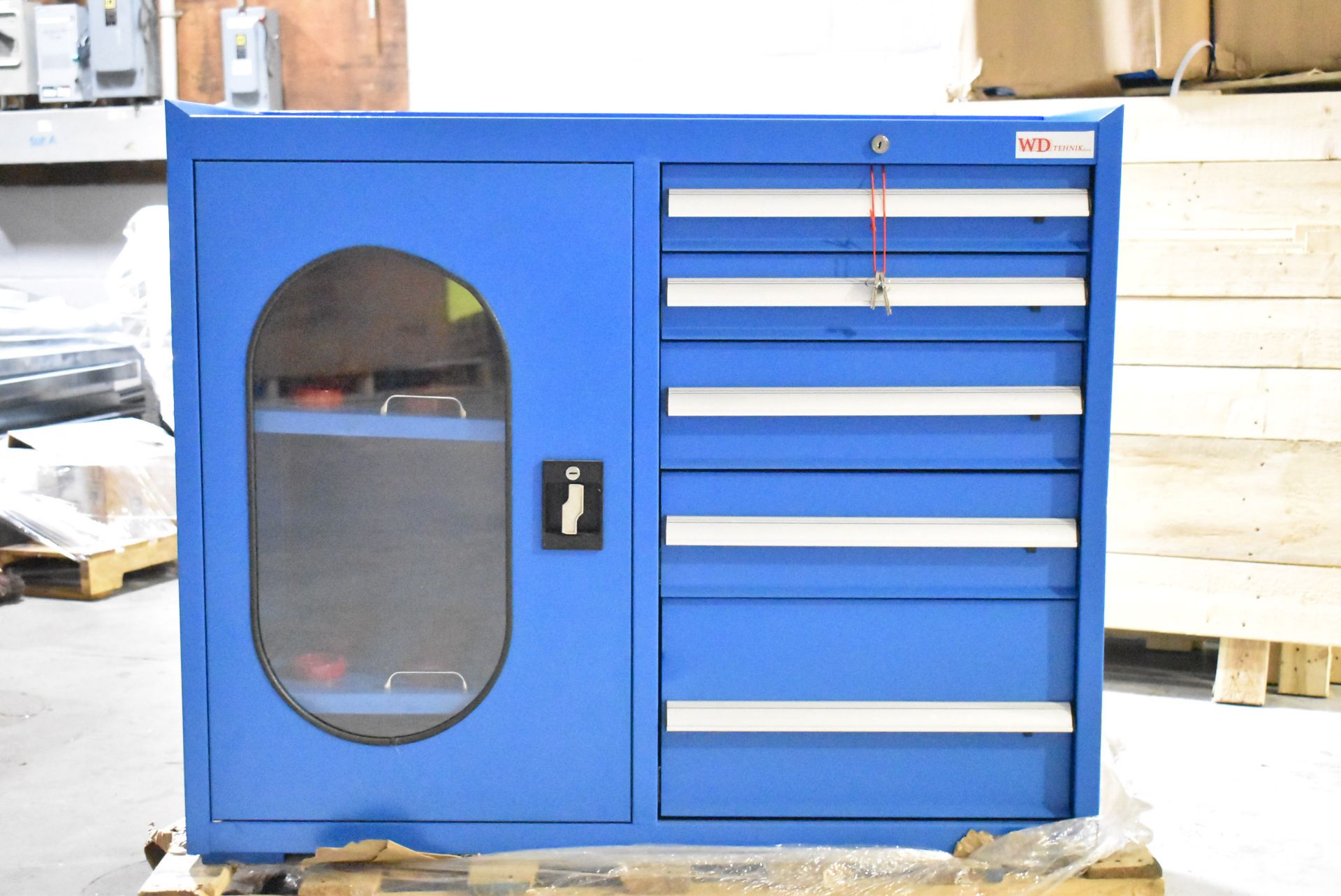 WD TEHNIK 5-DRAWER ROLLING SHOP CABINETS WITH HSK 50 TOOL STORAGE, S/N N/A (BRAND NEW) (LOCATED AT - Image 2 of 5