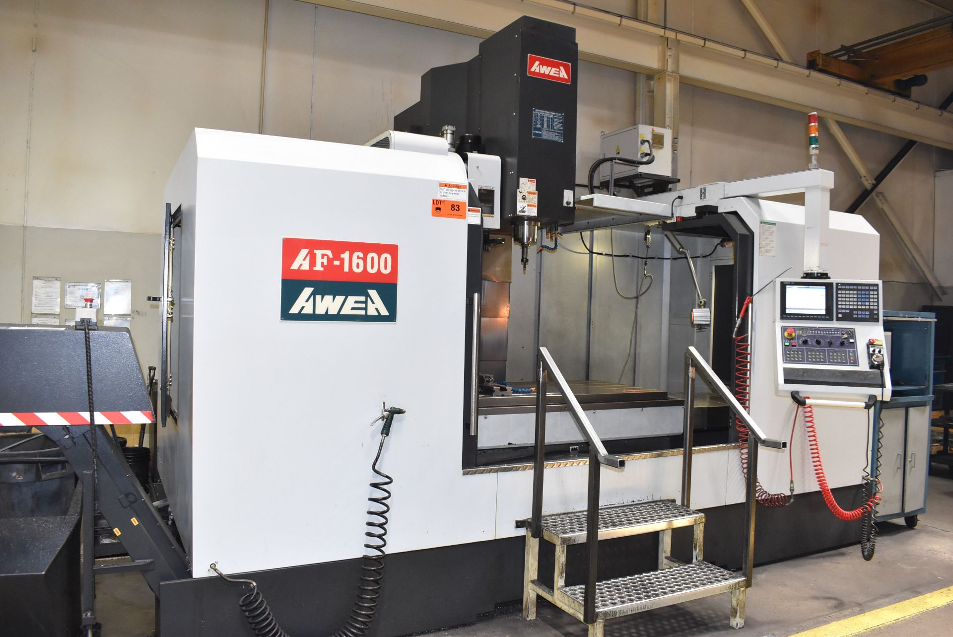 AWEA (2013) AF-1600 HIGH-SPEED CNC VERTICAL MACHINING CENTER WITH MITSUBISHI M70 CNC CONTROL, 32"
