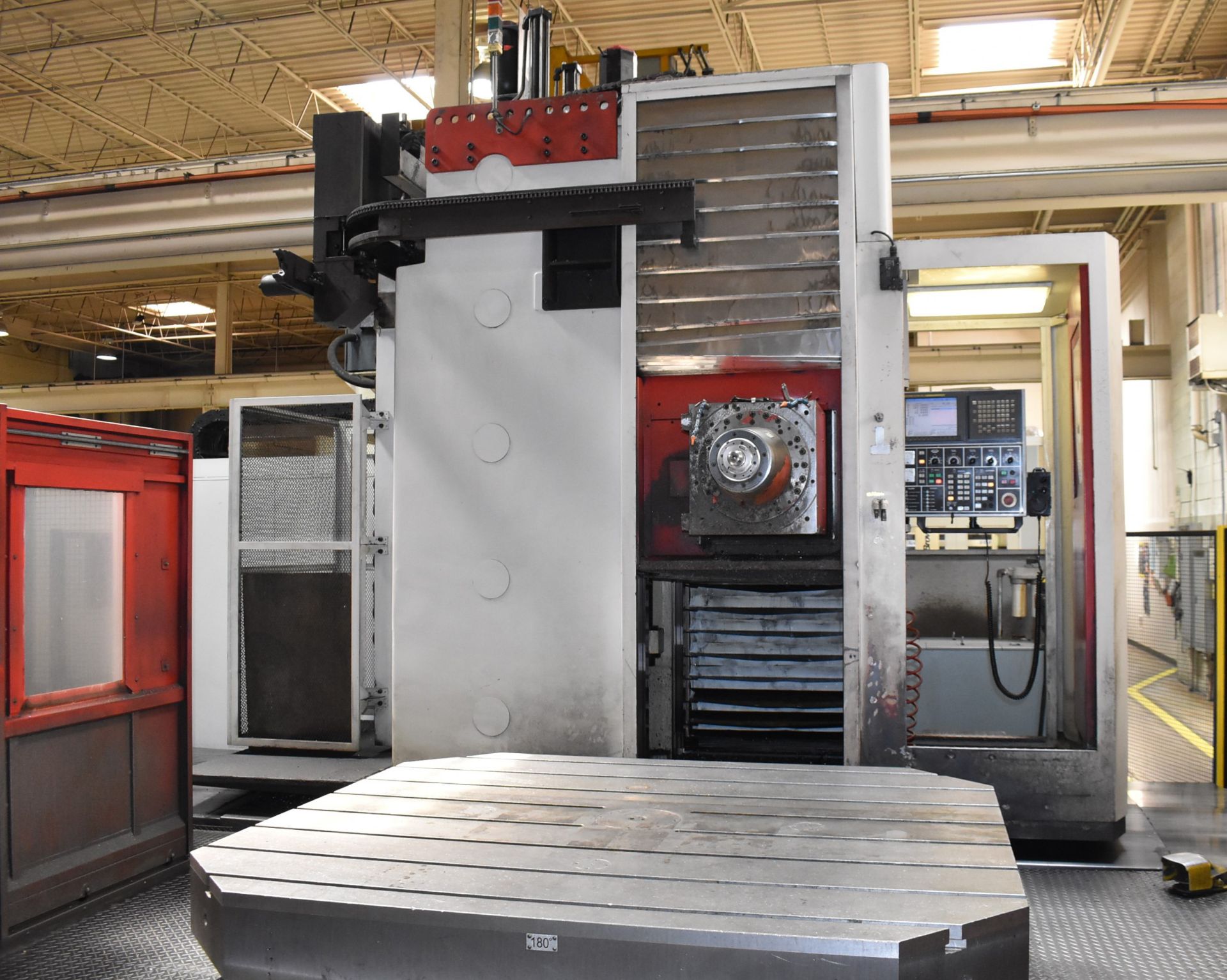 AWEA (2007) BL3018FM CNC HORIZONTAL BORING/MILLING MACHINE WITH FANUC SERIES 18I-MB CNC CONTROL,