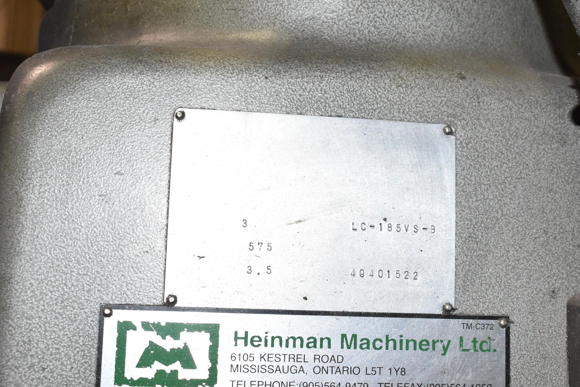 FIRST LC-185VS-B VERTICAL MILLING MACHINE WITH 50"X10" TABLE, SPEEDS TO 4500 RPM, HEIDENHAIN 2- - Image 6 of 8