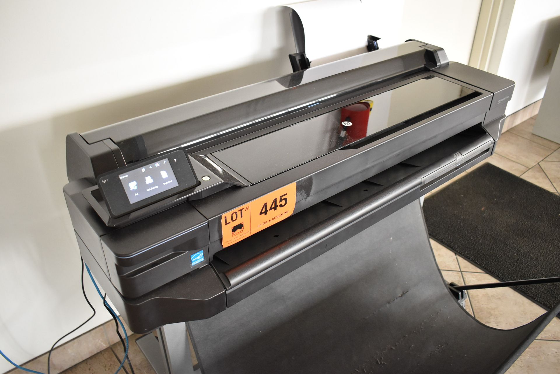 HP DESIGNJET T520 PLOTTER, S/N CN57E6M05Z - Image 2 of 5