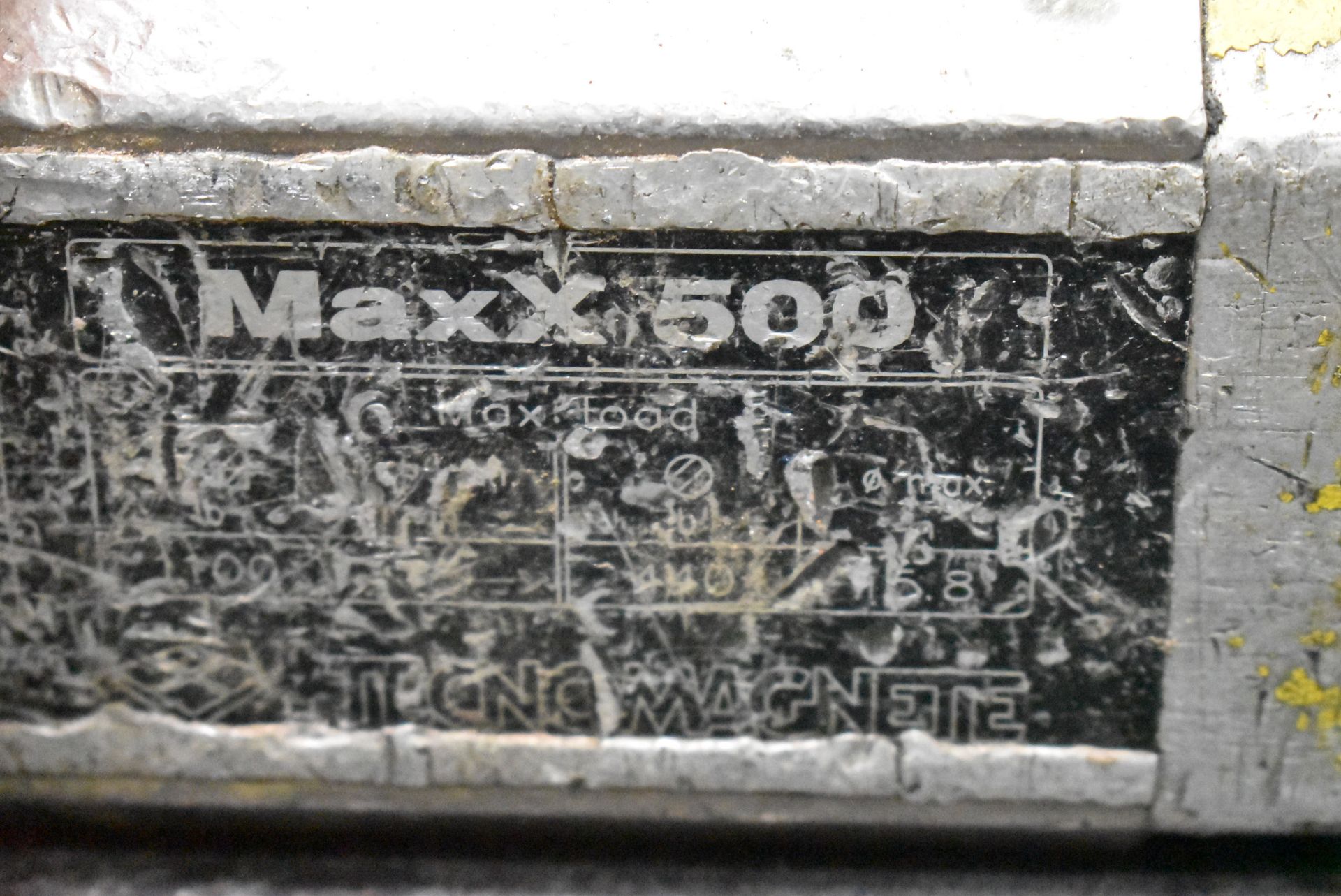 TECHNOMAGNETE MAXX 500 1,100 LB CAPACITY LIFTING MAGNET, S/N N/A - Image 2 of 3