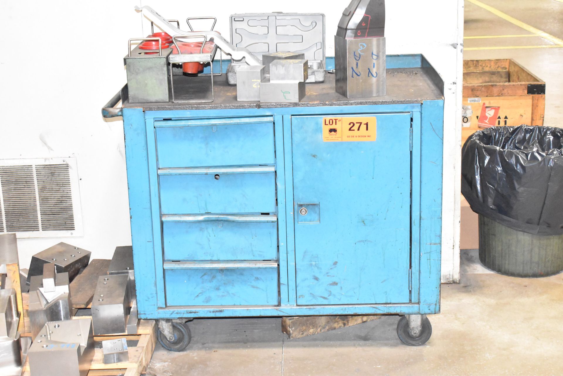 ROLLING TOOL CABINET, S/N N/A (NO CONTENTS - DELAYED DELIVERY)