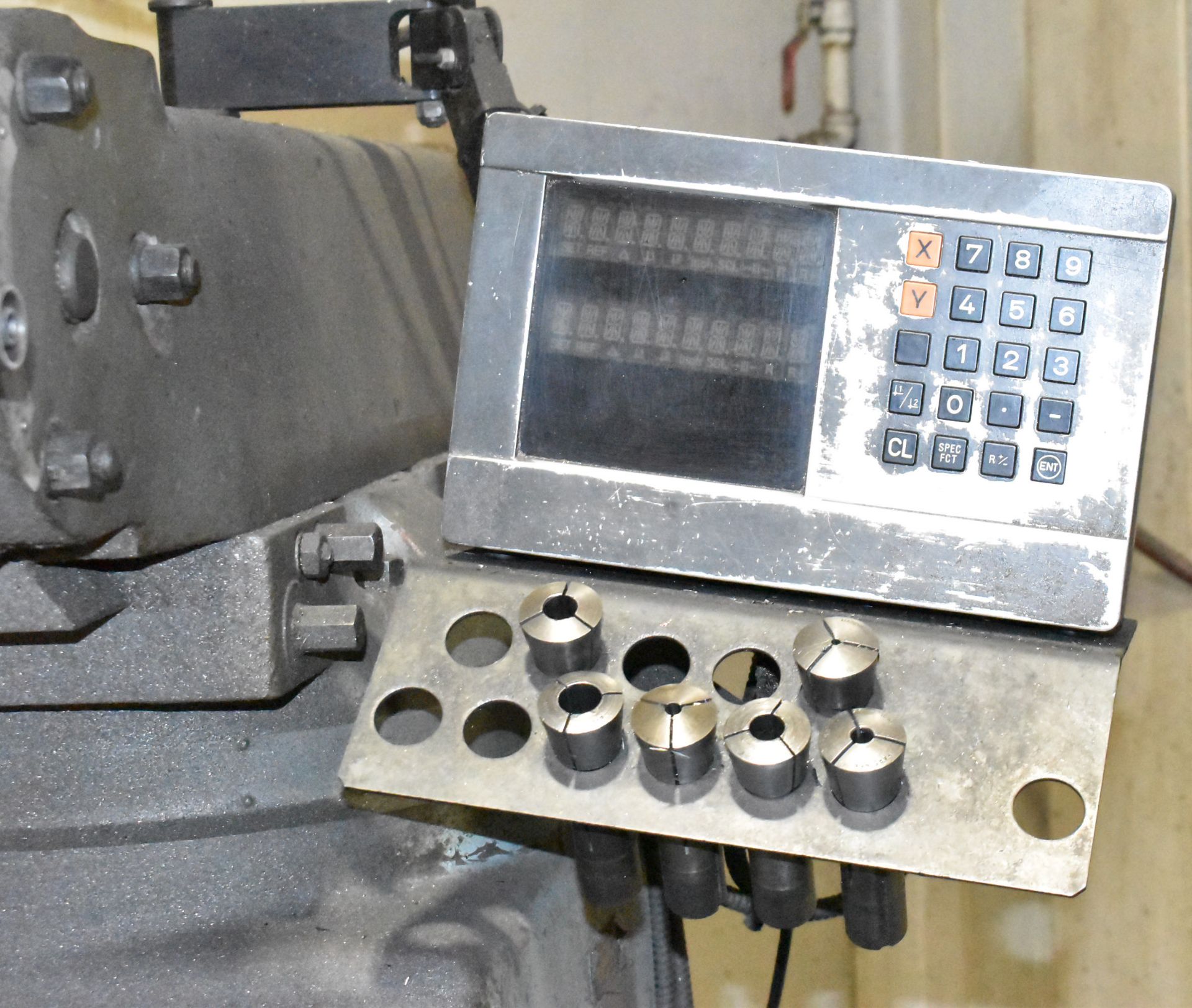 FIRST LC-185VS VERTICAL MILLING MACHINES WITH 50"X10" TABLE, SPEEDS TO 4500 RPM, HEIDENHAIN 2-AXIS - Image 3 of 6
