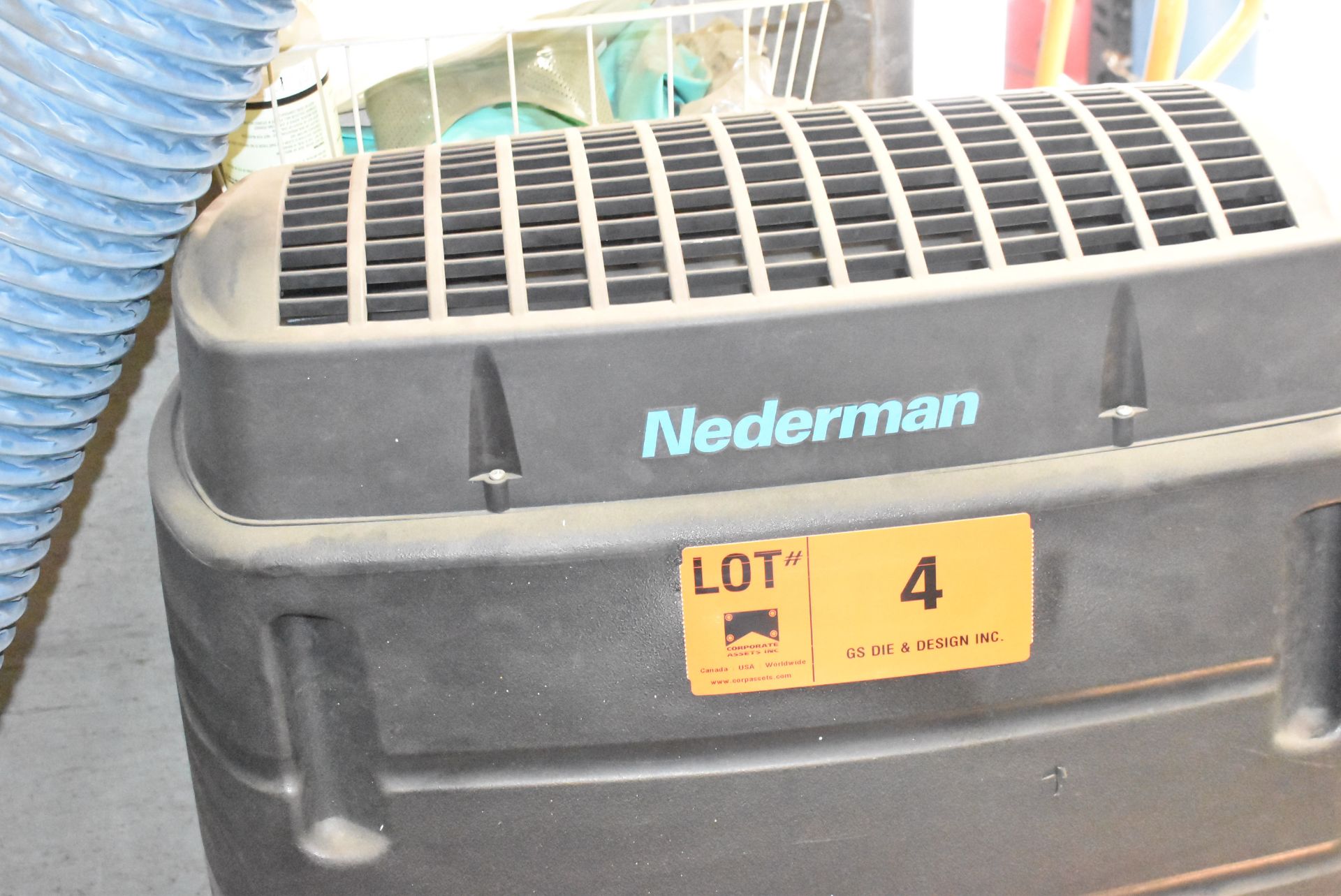 NEDERMAN (2006) FILTERCART PORTABLE WELDING FUME EXTRACTOR WITH OVERHEAD EXTENSION ARM, S/N: N/A - Image 4 of 6