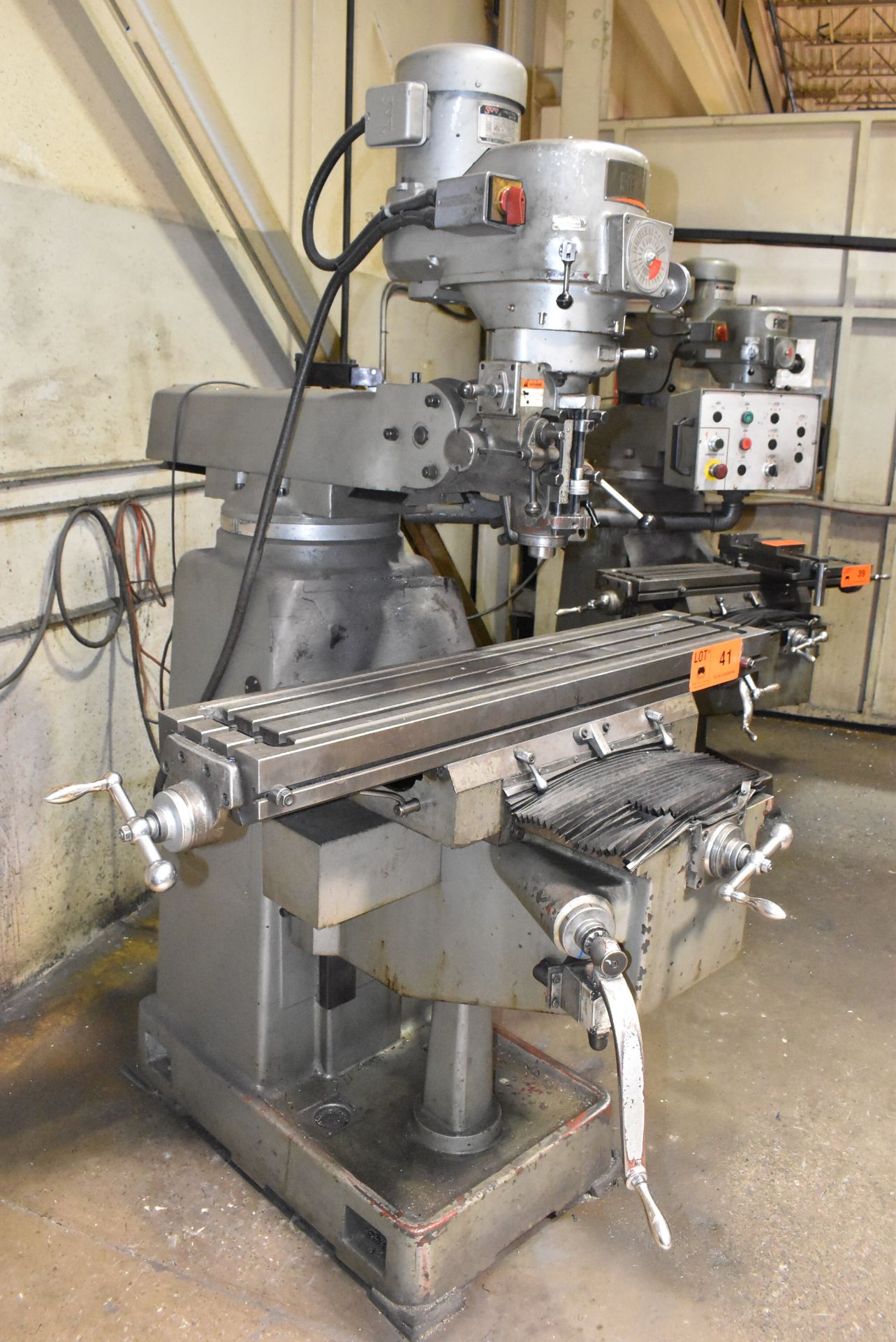 FIRST LC-185VS-B VERTICAL MILLING MACHINE WITH 50"X10" TABLE, SPEEDS TO 4500 RPM, HEIDENHAIN 2- - Image 8 of 8