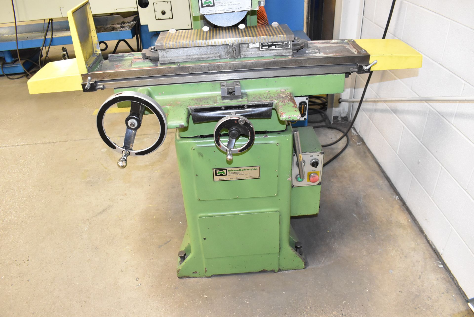 CHEVALIER FSG-618 SURFACE GRINDER WITH WALKER-HAGOU BV MODEL 20 6" X 18" MAGNETIC CHUCK, S/N 02B- - Image 5 of 8