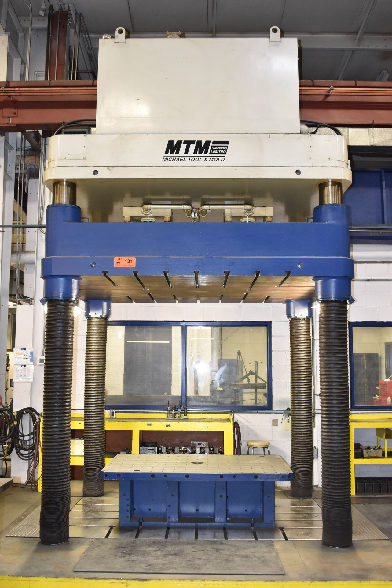 MAYSON 7757 200 TON 4-POST HYDRAULIC DIE SPOTTING PRESS WITH CONVENTIONAL CONTROL, 44" X 68" BOX - Image 5 of 8