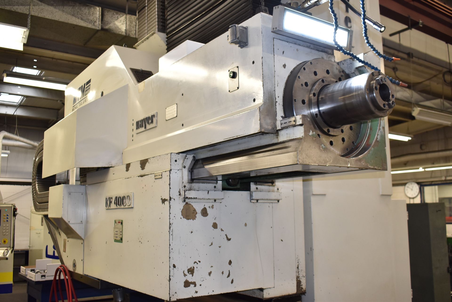 ZAYER KF 4000 CNC UNIVERSAL BED-TYPE BORING & MILLING MACHINE WITH MTI ...