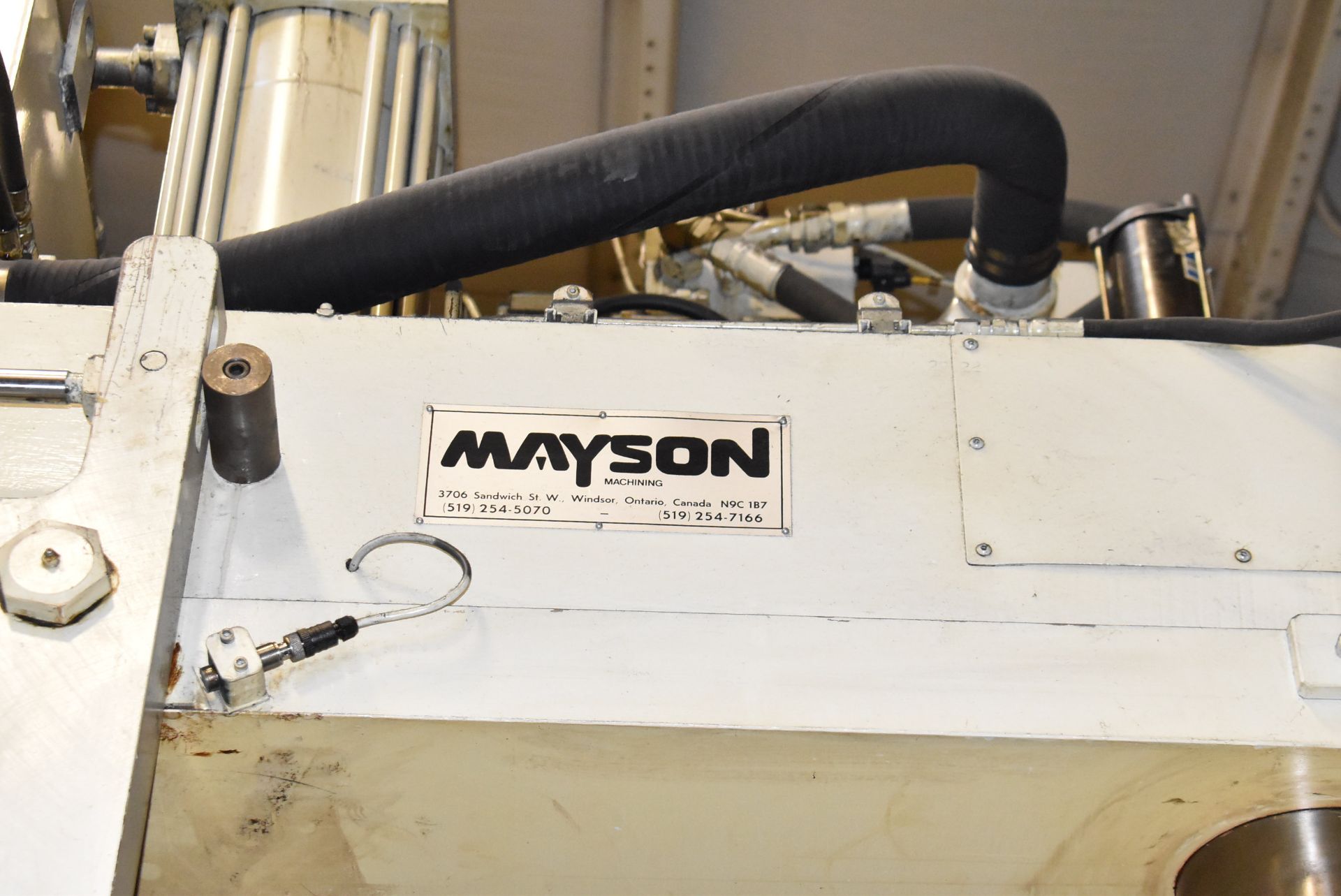 MAYSON 7757 200 TON 4-POST HYDRAULIC DIE SPOTTING PRESS WITH CONVENTIONAL CONTROL, 44" X 68" BOX - Image 2 of 8