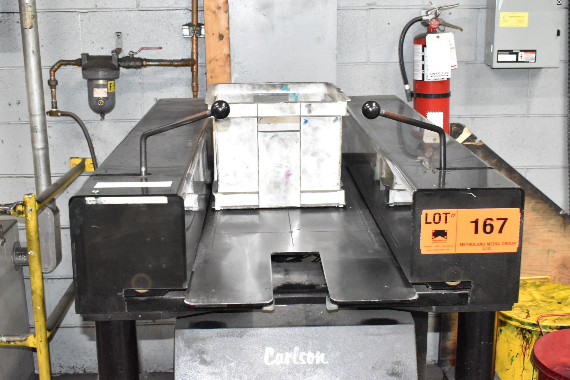 CARLSON MANUAL PLATE BENDER - SET UP FOR GOSS COMMUNITY-ROCKWELL PRESS (CI) [RIGGING FEE FOR LOT # - Image 3 of 3