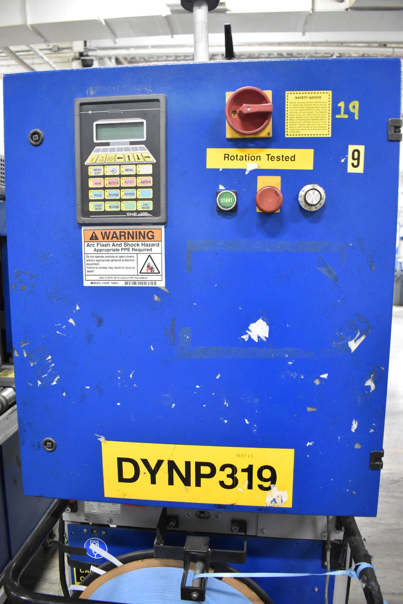 DYNARIC INC. NP-3 PORTABLE AUTOMATIC STRAPPING MACHINE WITH SMB DIGITAL MICROPROCESSOR CONTROL, 45 - Image 2 of 5